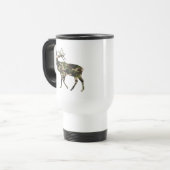 Bull Elk Camouflage Reisebecher (Vorderseite Links)