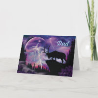 Bull Elk Card