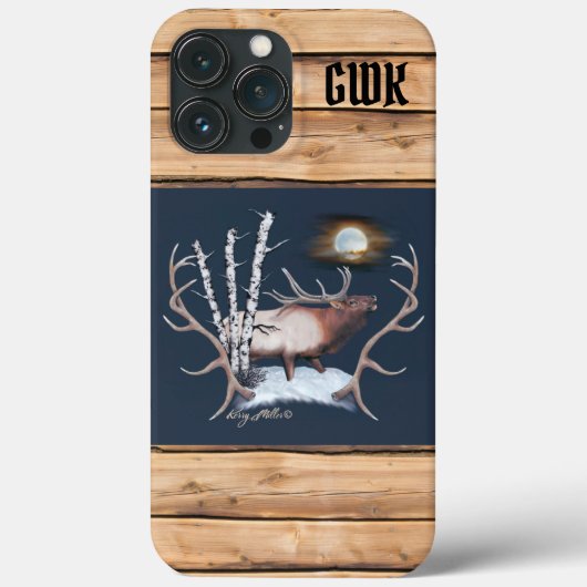 Bull Elk Case-Mate iPhone Hülle (Rückseite)