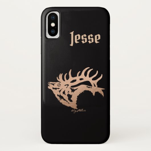 Bull Elk Case-Mate iPhone Hülle (Rückseite)