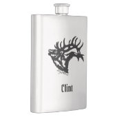 Bull Elk Flachmann (Rechts)