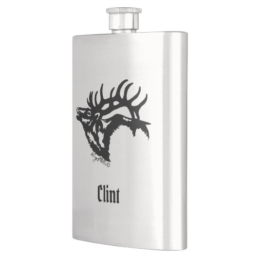 Bull Elk Flachmann (Links)