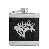 Bull Elk Flask Flachmann (Vorderseite)
