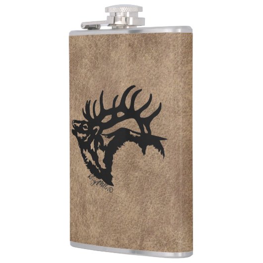Bull Elk Flask Flachmann (Links)
