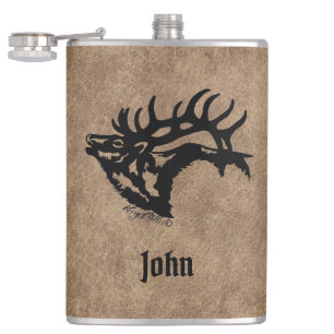 Bull Elk Flask Flachmann