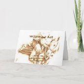 Bull Elk Grußkarte Karte (Rückseite)