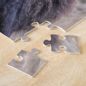 Bull Elk hält seine Zunge heraus Puzzle (Seite)