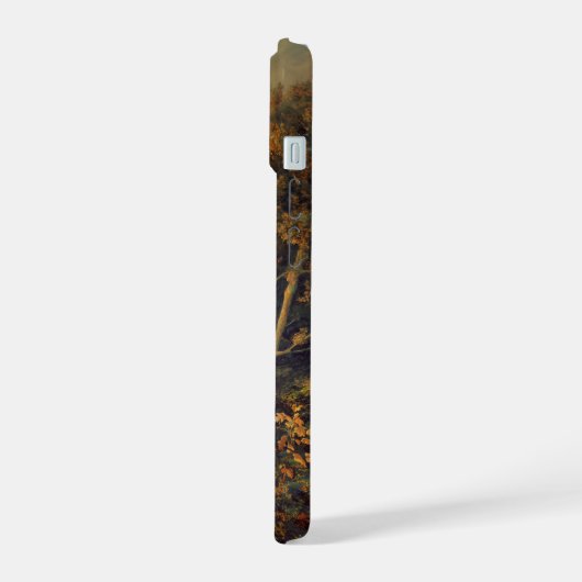 Bull Elk im Herbst iPhone 15 Hülle (Linke Seite)