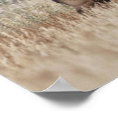 Bull Elk in Meadow | Yellowstone-Nationalpark Poster (Ecke)