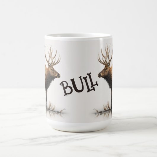 Bull Elk Kaffeetasse (Mittel)