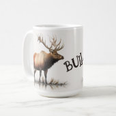 Bull Elk Kaffeetasse (Vorderseite Links)