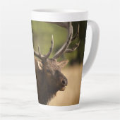 Bull Elk Latte Tasse (Rechte Ecke)
