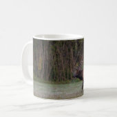 Bull Elk Morning Walk Kaffeetasse (Vorderseite Links)