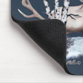 Bull Elk Mouse Pad Mousepad (Ecke)