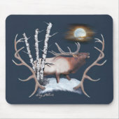 Bull Elk Mousepad (Vorne)