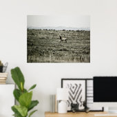 Bull Elk P2800 Print Poster (Heimbüro)
