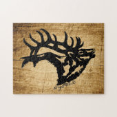 Bull Elk Puzzle (Horizontal)
