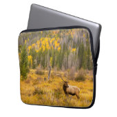 Bull Elk | Rocky Mountain Nationalpark Colorado Laptopschutzhülle (Vorderseite Links)