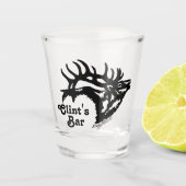 Bull Elk Shot Glass Schnapsglas (Vorderseite)