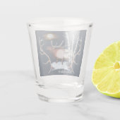 Bull Elk Shot Glass Schnapsglas (Rückseite)