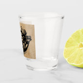 Bull Elk Shot Glass Schnapsglas (Rechts)