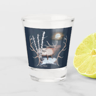 Bull Elk Shot Glass Schnapsglas
