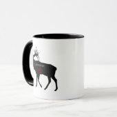 Bull Elk Silent Hunter Tasse (Vorderseite Links)