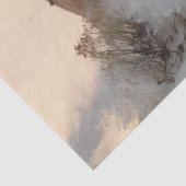 Bull Elk sucht nach Nahrung unter dem Schnee Seidenpapier (Detail)