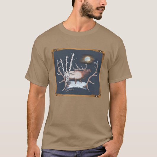 Bull Elk T-Shirt (Vorderseite)