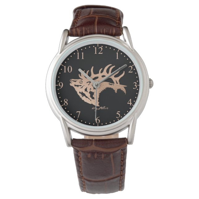 Bull Elk Watch Armbanduhr (Vorderseite)