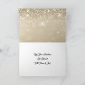 Bull Elk Weihnachtskarte Feiertagskarte (Innenseite)