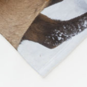 Bull Elk | Wyoming Fleecedecke (Ecke)