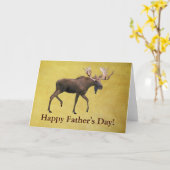 Bull Else Vatertag Karte (Gelbe Blume)