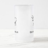 Bull Entrepreneur Shirt Black Mattglas Bierglas (Mittel)