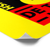 Bull Fight Corrida De Toros Poster (Ecke)