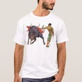 Bull Fighter oder Bull, Matador oder El Toro T-Shirt (Vorderseite)