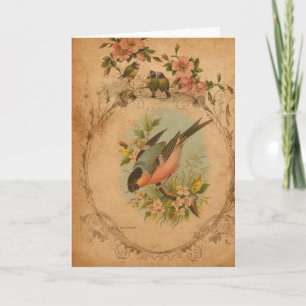 Bull Finch Digitale Kunst Karte