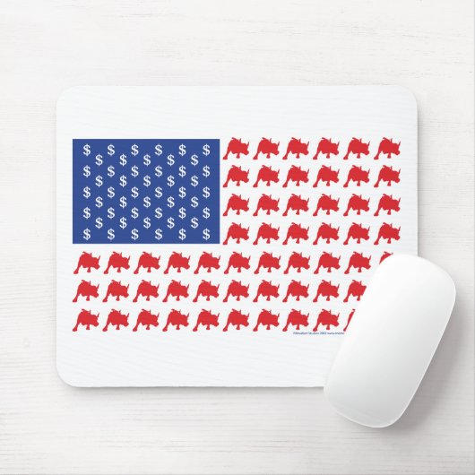 Bull-Flag Mousepad (Mit Mouse)