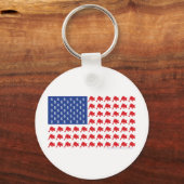 Bull-Flag Schlüsselanhänger (Vorderseite)