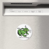 Bull Frog Bullfrog von Mudge Studios Magnet (In Situ (Geschirrspüler))