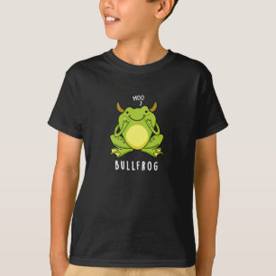 Bull Frog Funny Animal Frog Pub Dark BG T-Shirt
