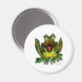 Bull Frog Magnet (Vorderseite/Rückseite)