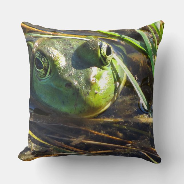 Bull Frog Pillow Kissen (Vorderseite)