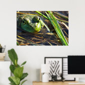 Bull Frog Poster (Heimbüro)