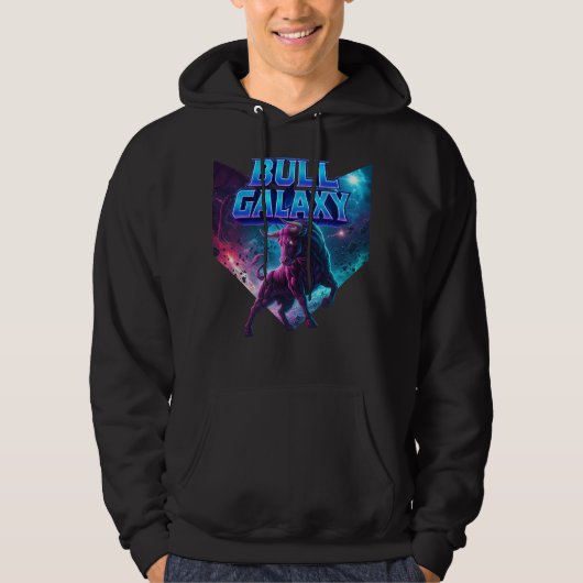 Bull Galaxy Hoodie (Vorderseite)