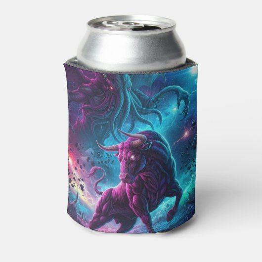 Bull Galaxy Koozie Dosenkühler (Kanne Rückseite)