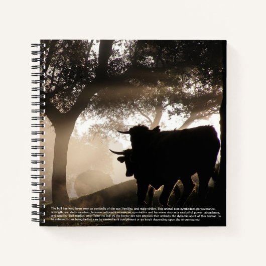 Bull Hardcover Notizblock (Vorderseite)