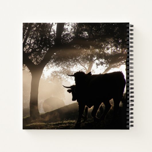 Bull Hardcover Notizblock (Rückseite)