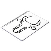 Bull Head Notizblock (Linke Seite)