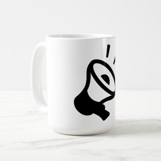 Bull Horn Kaffeetasse (Vorderseite Links)